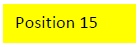 Position 14